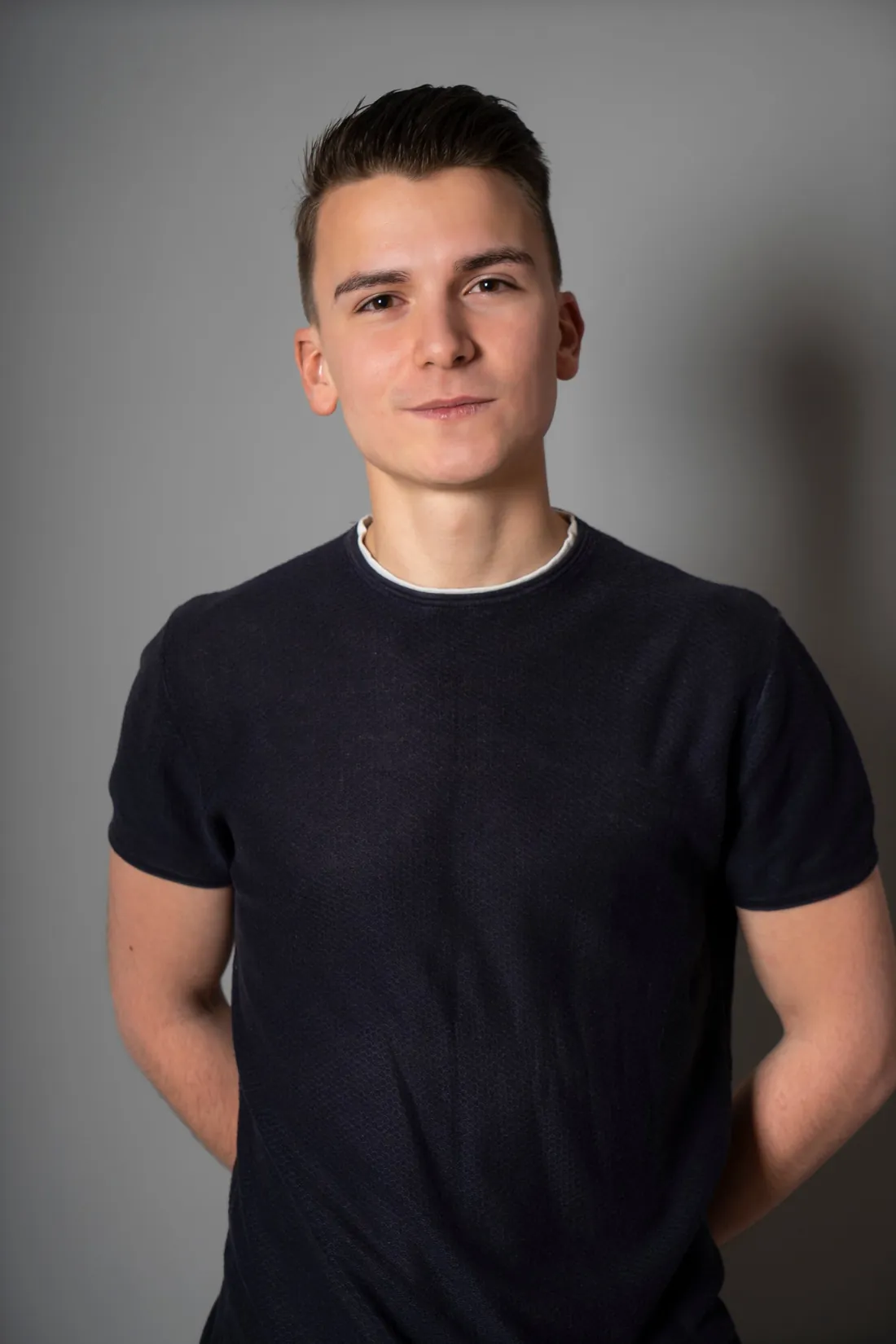 Andrzej Siedlecki, studio portrait